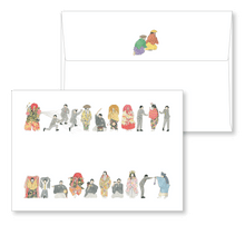 画像をギャラリービューアに読み込む, 【グッズ】ゆかいな能楽封筒　５枚セット
