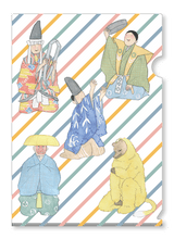 画像をギャラリービューアに読み込む, 【グッズ】A5クリアファイル／ゆかいな狂言